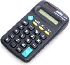 Axel Calculator Pocket in Black Color