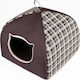 Hobbydog Nest Katze Braun 38x38x30cm