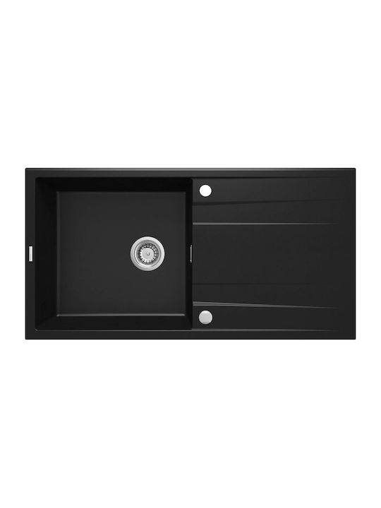 Deante Drop-In Küchenspüle aus Flüssigem Granit...