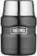 Thermos Δοχείο Φαγητού Inox Θερμός Γκρι 470ml