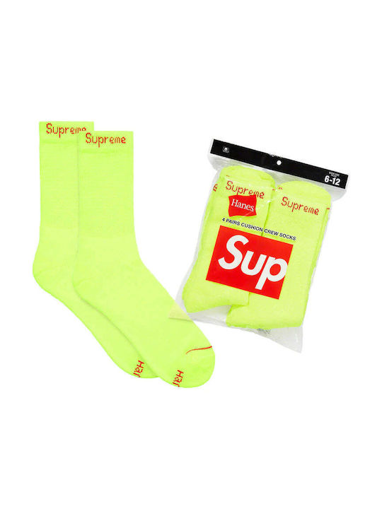 Streetplug Чорапи Жълти 4 опаковки