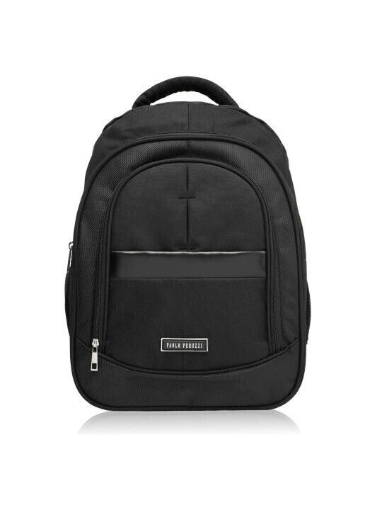 Paolo Peruzzi Rucksack Wasserdicht Schwarz