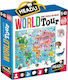 Παιδικό Puzzle World Tour για 5+ Ετών 216pcs Headu