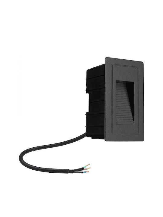 Paulmann Επιτοίχιο Εξωτερικό Σποτ LED IP44 4W με Θερμό Λευκό Φως 62εκ.