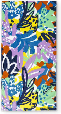 Tuc Tuc Kids Beach Towel Purple 150x75cm