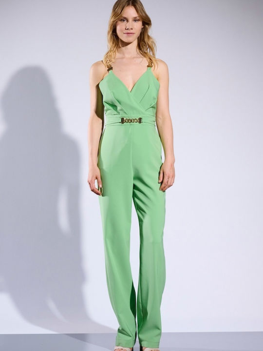 Matis Fashion Damen Einteiler Anzug Grün