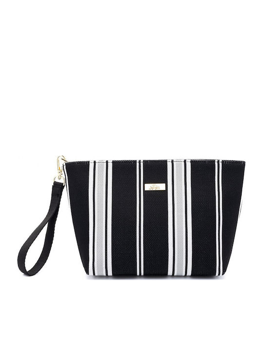 Veta Toiletry Bag in Black color 20cm