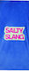 Salty Slang Πετσέτα Θαλάσσης Βαμβακερή Μπλε
