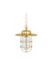 Andromeda Outdoor Hanging Ceiling Light in Bronze Color A55-753K