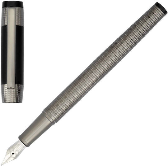 Hugo Boss Fountain Pen Rive Gun Hst4962d