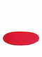 PQP Pillow Dog Round Red 38x24cm