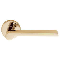 Zogometal Rosette - Door Escutcheon Knob Gold