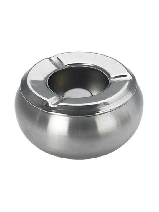 Windproof Ashtray 9cm Stainless Steel 14/1 Pack of 6