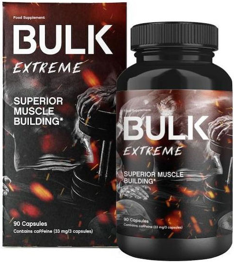 Bulk Extreme Superior Muscle Building Ειδικό Συμπλήρωμα Διατροφής 90 κάψουλες