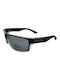 V-store Men's Sunglasses with Gray Plastic Frame and Gray Polarized Lens POL3046GREY