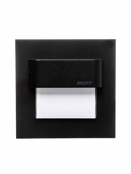 Skoff Wandmontierte Außenleuchte LED IP20 0.8W mit Warmweiß Licht