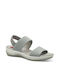 Jana Damen Flache Sandalen in Gray Farbe