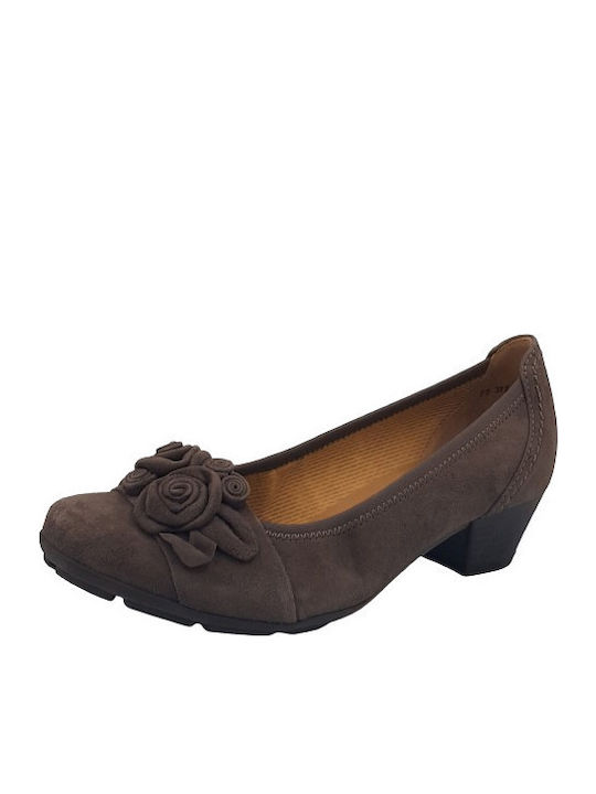 Anatomic Leather Gray Heels