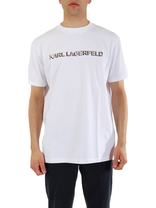 Karl Lagerfeld T-shirt Λευκό