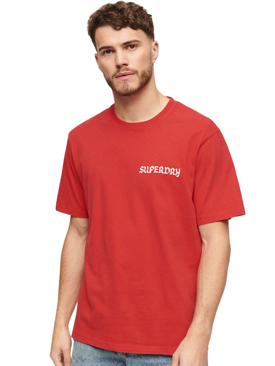 Superdry Herren Shirt Soda Pop Red