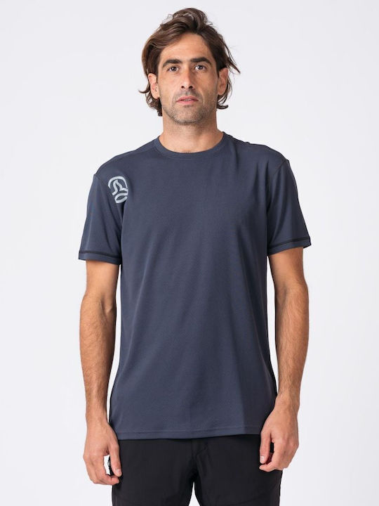 Ternua Bărbați T-shirt Sportiv cu Mânecă Scurtă Grey