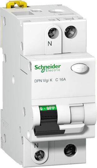 Schneider Electric 2-Poles Panel Push Switch 230V 16A