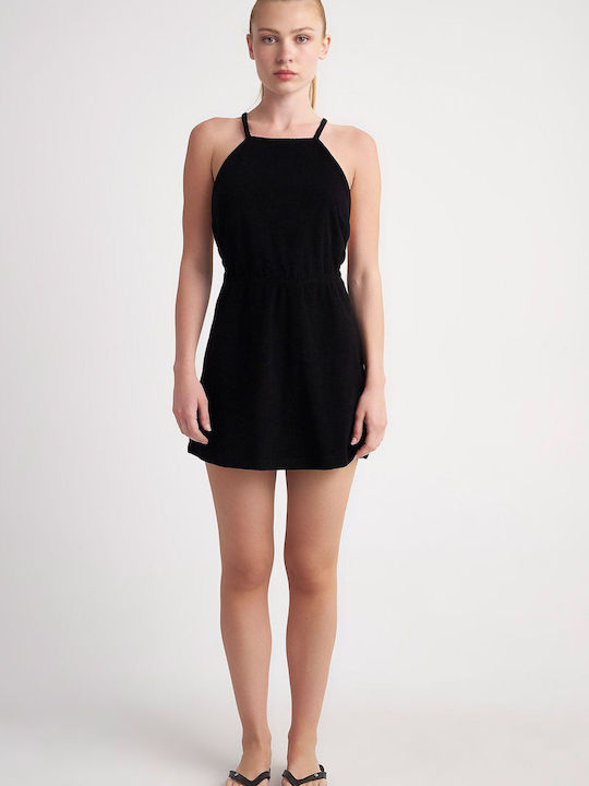 SugarFree Summer Mini Dress Black