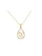 Necklace Mum from Gold 14K