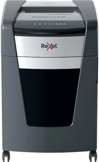 Rexel Καταστροφέας Εγγράφων Momentum με Κάδο 60lt