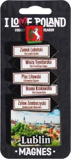Pan Dragon I Love Poland Lublin Μαγνητάκι