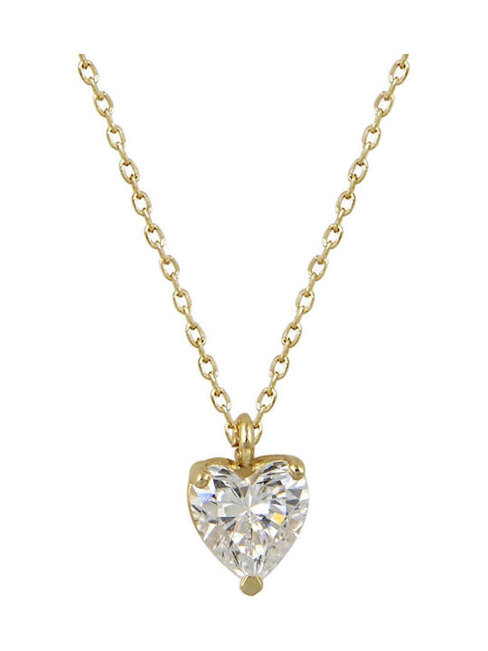 FenixJewelry Κολιέ από Χρυσό 14Κ