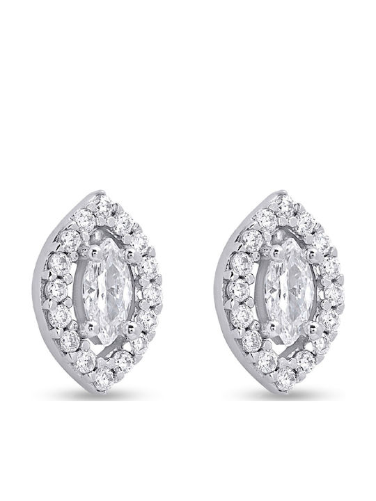 Fa Cad'oro Earrings made of Gold 14K with Stones