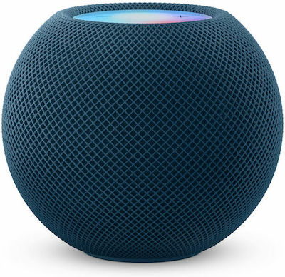 Apple HomePod Μini Smart Hub με Ηχείο Συμβατό με Apple HomeKit Μπλε MJ2C3Y/A