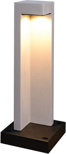 VK Lighting LED Floor Lamp H49xW18cm. with Warm White Light Gray