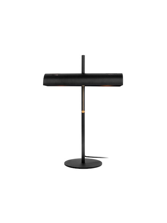VK Lighting Φωτιστικό Γραφείου για Ντουί E27 σε Μαύρο Χρώμα