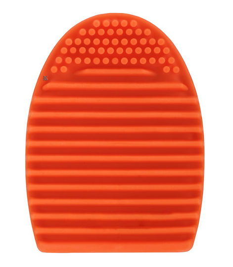 Ubx Silicone Brush Attachment Cleaning Makeup Brushes 7x5x3cm Orange