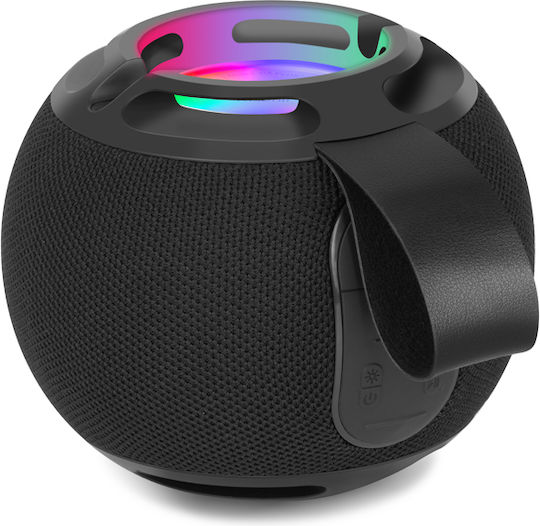 Kisonli G5 Plus Bluetooth Speaker 8W with Radio and Battery Life up to 6 hours Black