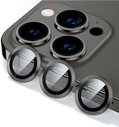 Protecție Cameră Tempered Glass Black pentru iPhone 12 Pro / 12 Pro Max