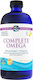 Nordic Naturals Complete Omega Ulei De Pește 1270mg 473ml Cu Aromă De Lămâie