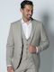 Men's Suit Jacket Regular Fit Khaki
