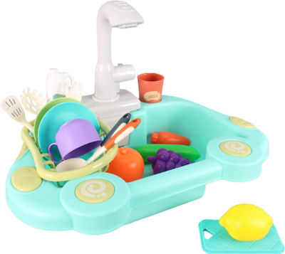 Children's Kitchen Sink Set with Running Water