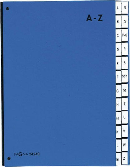 Pagna Mappe für Papier A4 Blau 1Stück