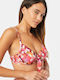 Damen Bikini-Top mit Bügel Minerva Peru Multi Kreise