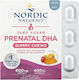 Nordic Naturals Prenatal DHA Gummy Chews Ulei De Pește 600mg 27 Gummies Cu Aromă De Portocală Căpșună