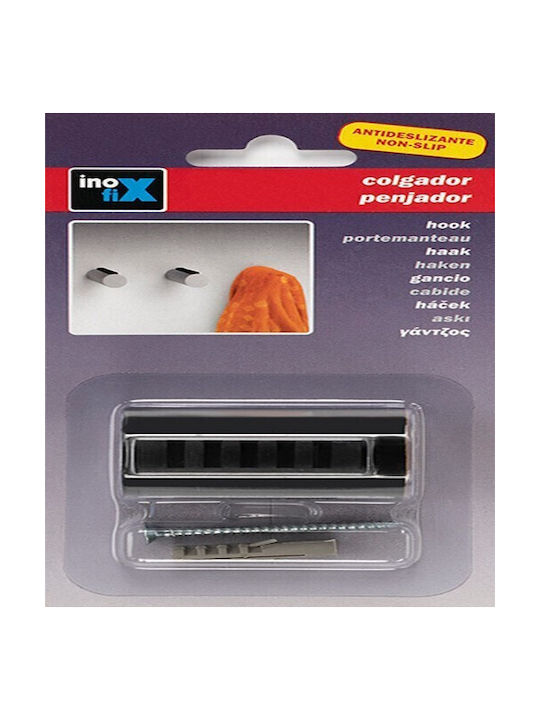 Inofix Agățător De Perete Metalic Gri 3.4x5.2x3...
