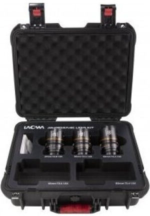 Laowa Kit Kameraobjektiv-Kit S35 Amber Festbrennweiten für Sony E Mount Black