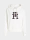 Tommy Hilfiger Women's Hooded Sweatshirt White