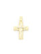 Anorado Herren Gold Kreuz 14K mit Kette