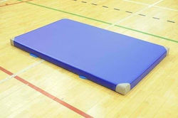 Interplastic Exercise Mat Pilates Blue 200cm Length 120cm Width 5cm Thickness