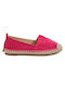 Pentavras Stoff Damen Espadrilles in Fuchsie Farbe